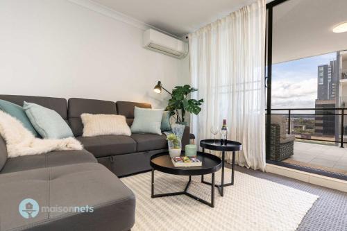 Parramatta Apartment | 2BR Central Parramatta Balcony and Parking