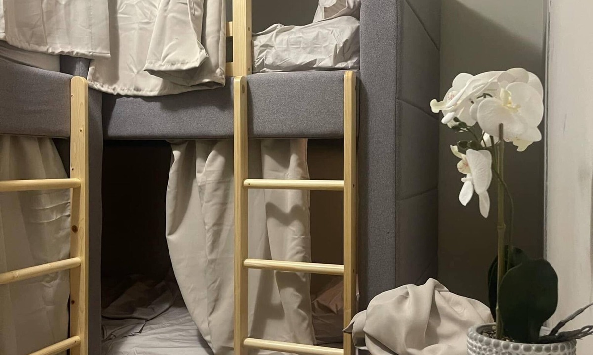 Perth Central Business District Apartment | 4 Individual Beds in a Shared Room
