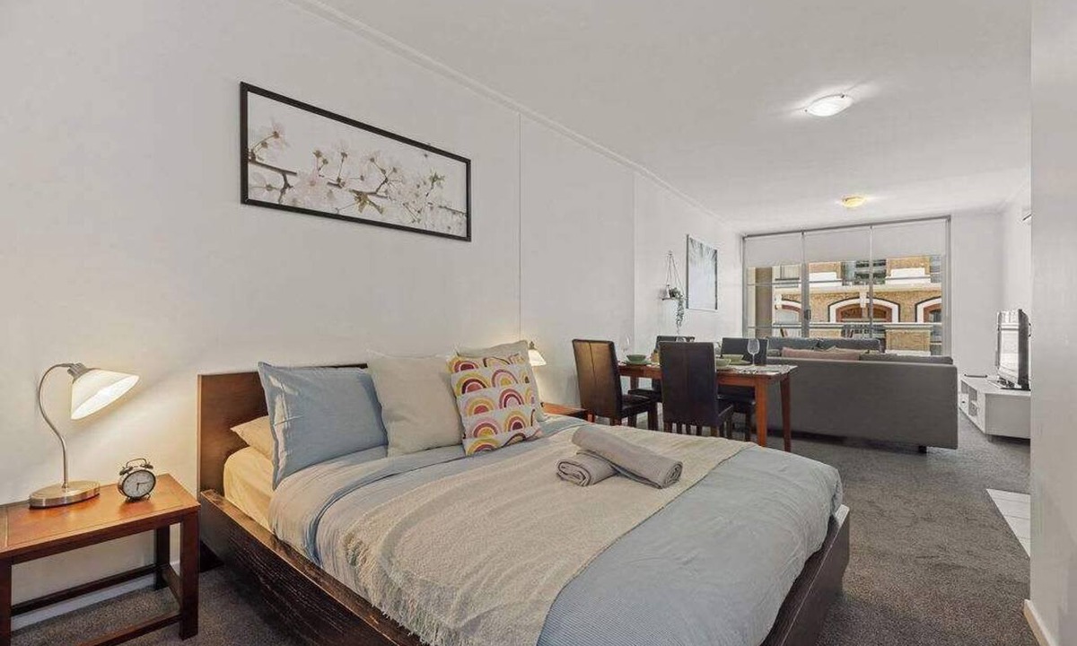 Sydney Central Business District Apartment | A Cozy Studio for 6 Next to Darling Harbour