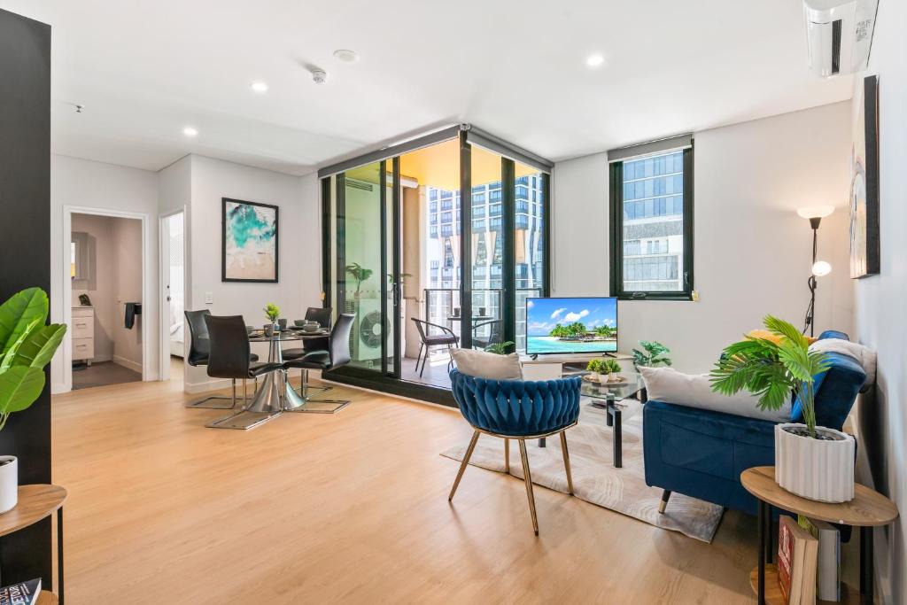 Adelaide Central Business District Apartment | Adelaide City Lights Aptartment, 2BR, Parking and Cinema