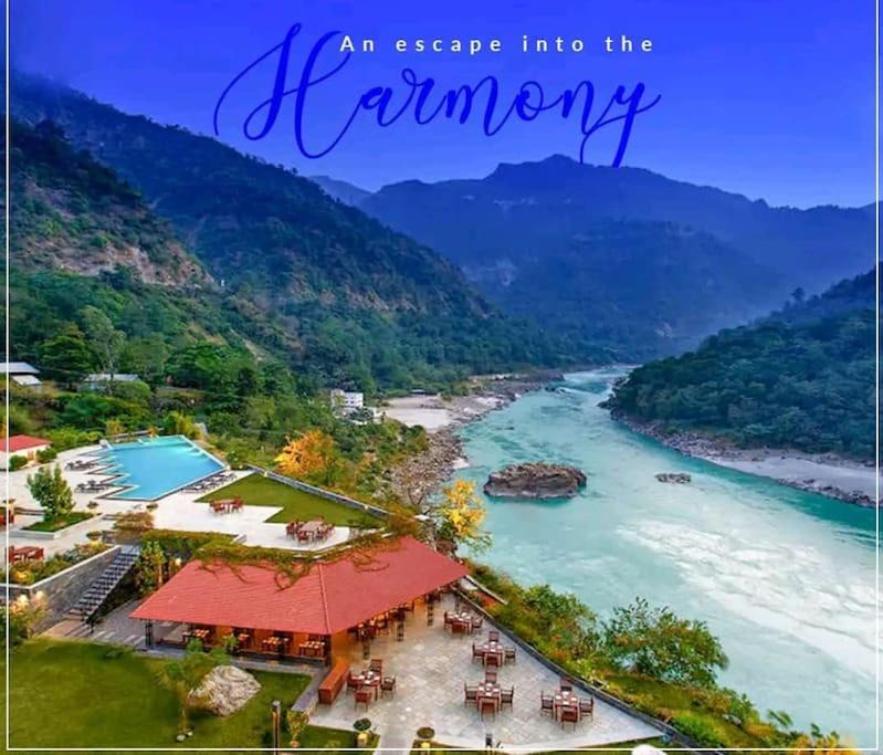 Tapovan Apartment | Aloha on The Ganga&mountain view 2BHK by AlmostHeaven