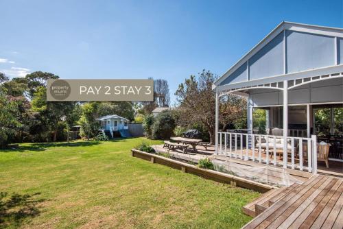 Flinders House | Barker Cottage with Spa in Flinders