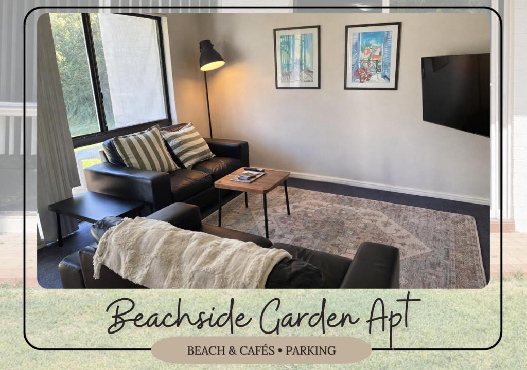 Scarborough Apartment | Beachside Garden Apt Beach Scarborough with Parking