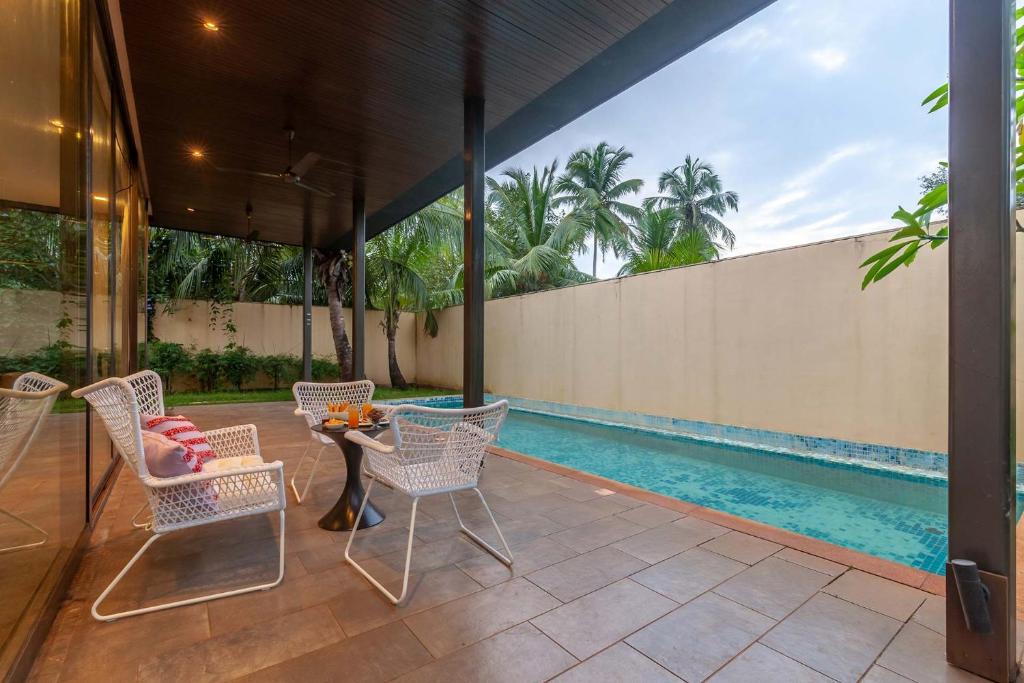 Parra Villa | Bella Norma with Pool - North Goa at StayVista