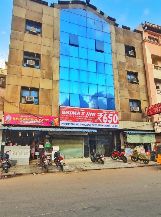 Central Chennai Hotel | BHIMAS INN -Puratchi Thalaivar Dr M G Ramachandran Central Railway Station Chennai