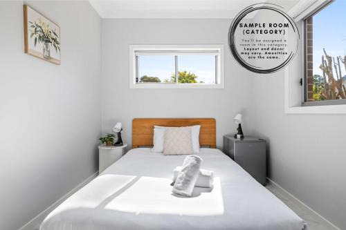 Ryde House | Bright and Cozy Courtyard Double Room - Near Top Ryde City Shared Amenities