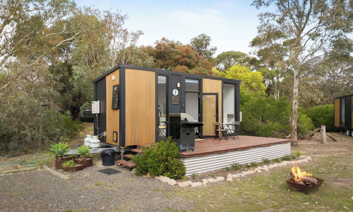 Halls Gap House | Halls Haven Tiny House 1 by Tiny Away