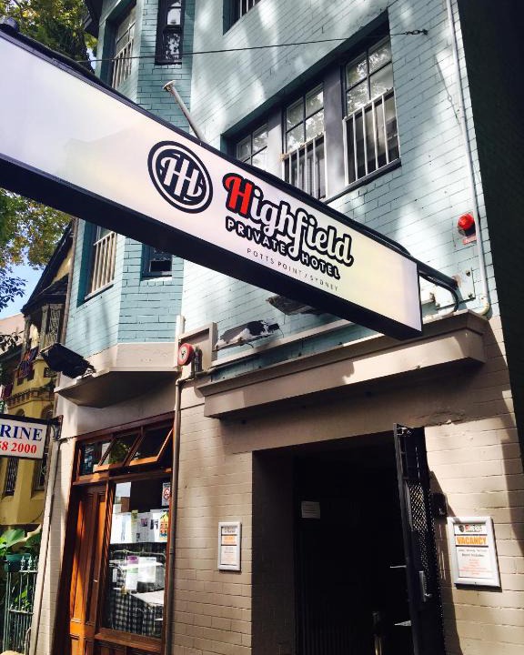 Kings Cross Hostel | Highfield Private Hotel