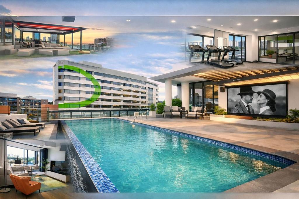 Fortitude Valley Apartment | Luxe-Valley 2BR 2Bath Infinity Pool