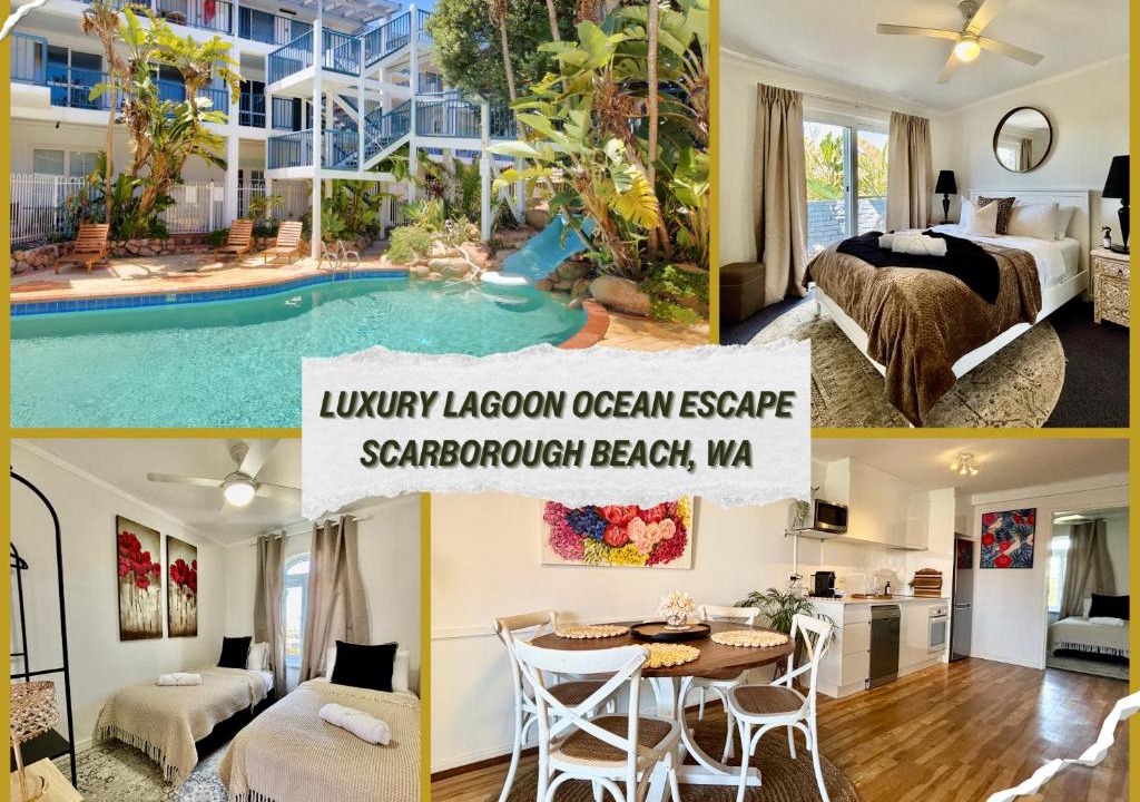 Scarborough Apartment | Luxury Lagoon Ocean Escape - 2BR Sofabed Sleep 6!