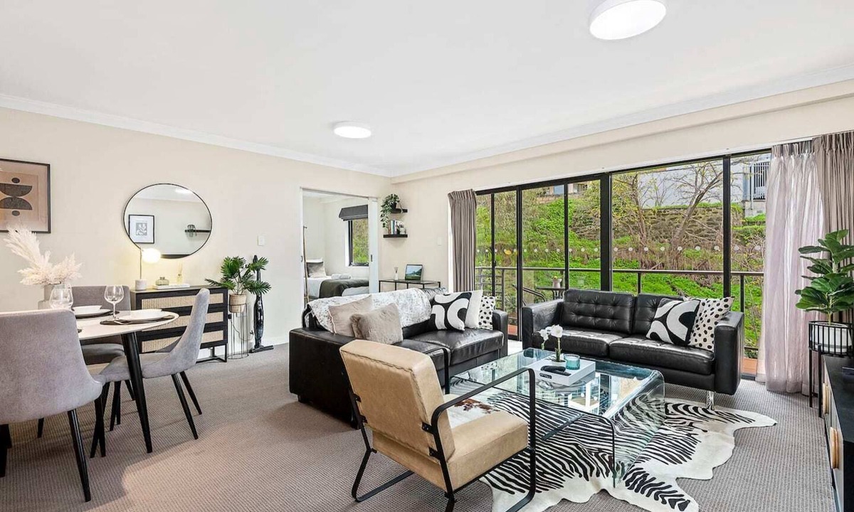 Perth Central Business District Apartment | Marvellous Mounts Bay 2BR Apt