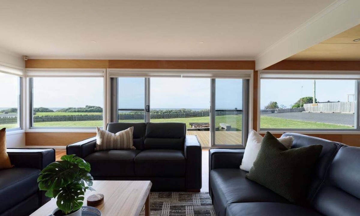 East Devonport House | Oceanfront Escape with Fire Pit & Coastal Views