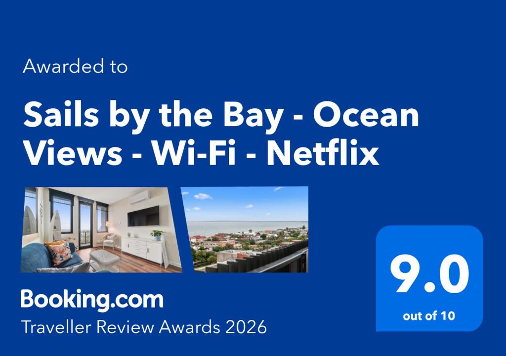 Frankston Apartment | Sails by the Bay - Ocean Views - Wi-Fi - Netflix