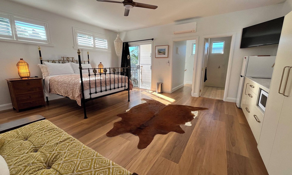 Byron Bay Apartment | Spacious Byron Central Studio Apartment w/Private Balcony