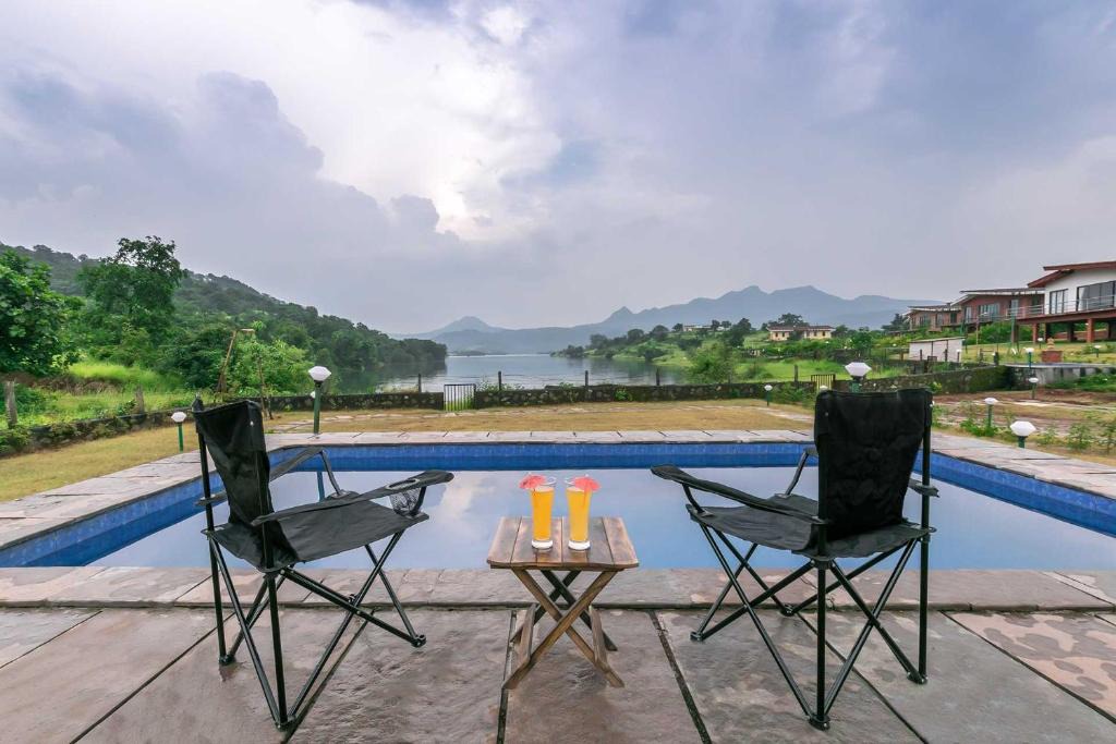 Kurvande Resort | StayVista's Shivom Villa 2 - A Serene Escape with Views of the Valley and Lake