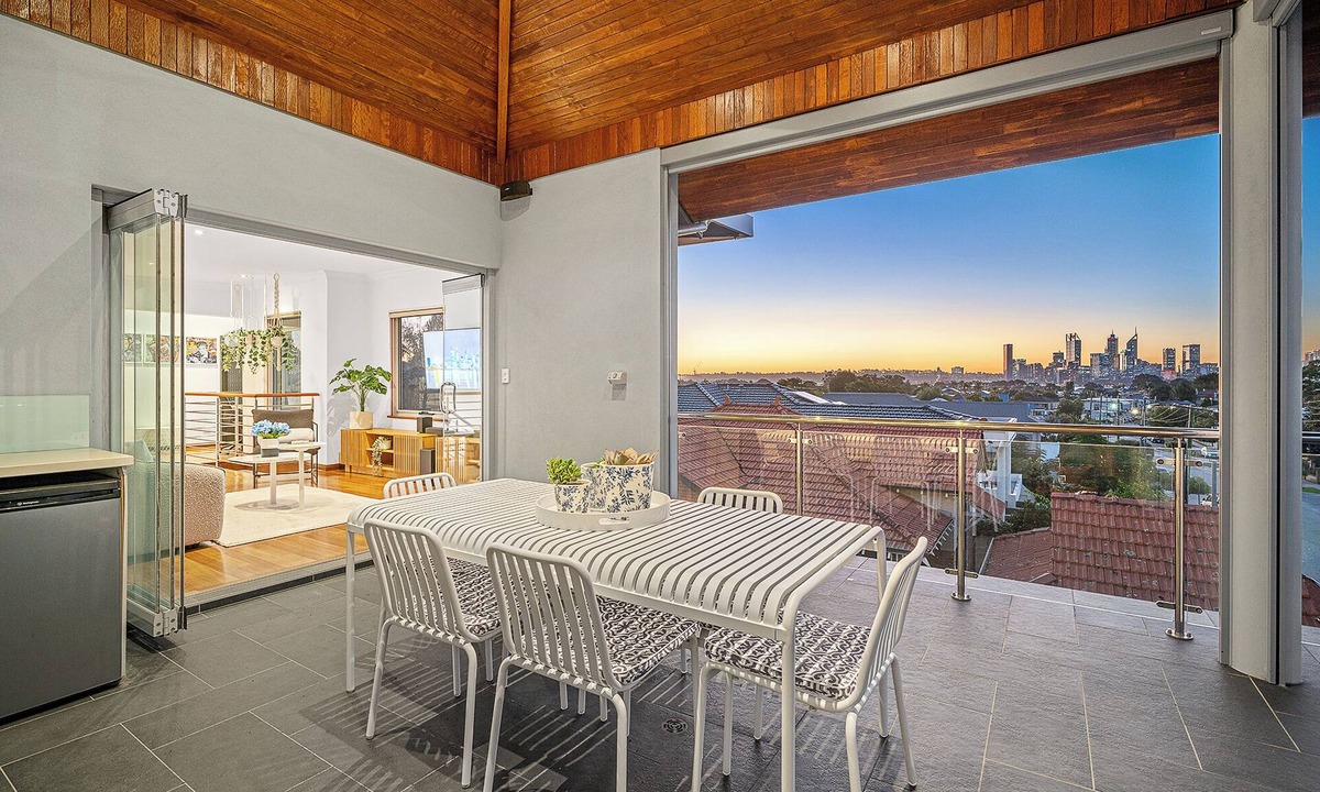 South Perth House | The Perth Summit – A Sepal Stay is a designer tri-level luxury residence in South Perth, offering epic city and river views, premium furnishings, multiple living areas, and an executive-level stay ideal for corporate, insurance, or family Guests.
