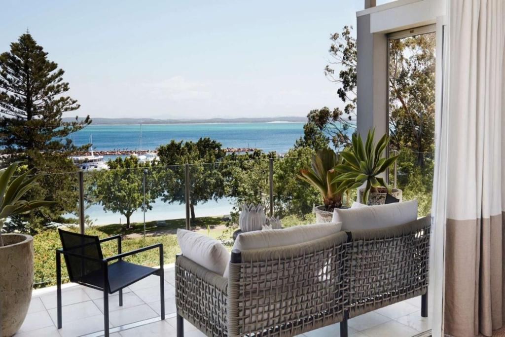 Nelson Bay House | The Waterview, 2 76 Magnus St - complete style, comfort, luxury and spectacular waterviews