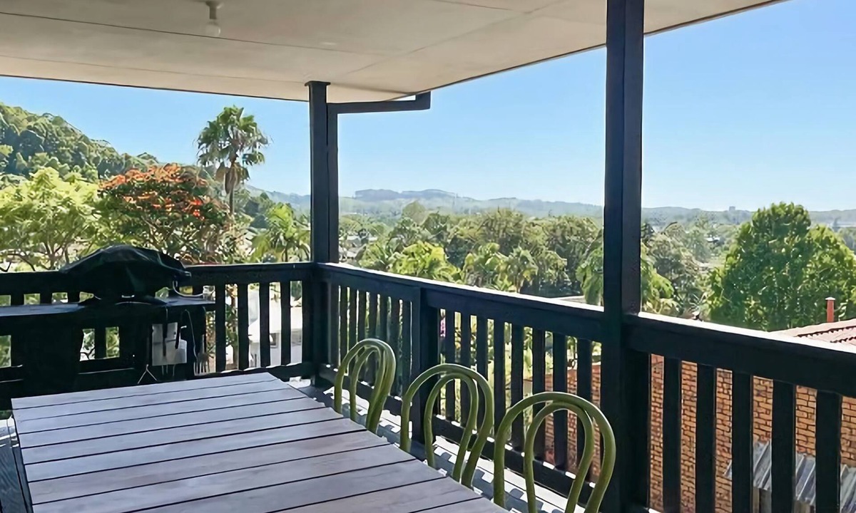 Coffs Harbour Apartment | This unique level home is situated on the upper level in a private setting, with mountain views