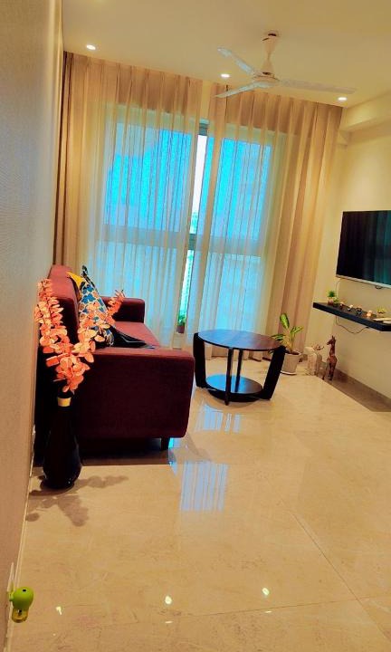 Hiranandani Gardens Apartment | Trendy1BR+smart kitchen +Living room+1.5 toilets