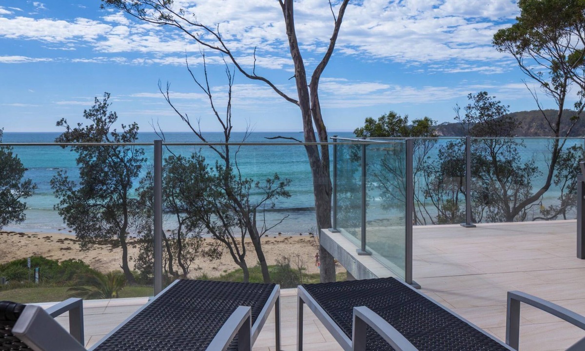 Denhams Beach Apartment | Unbeatable ocean views from beautiful private apartment on Denhams Beach.