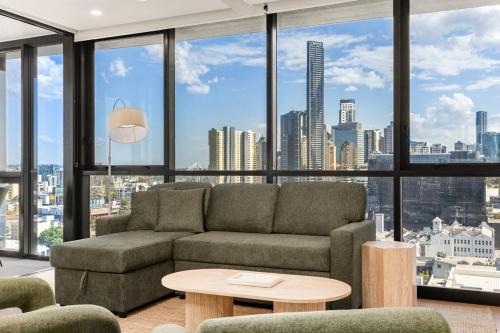 Fortitude Valley Apartment | Utopia Apartments 2 Bed, 2 Bath, Parking, Pool, Gym