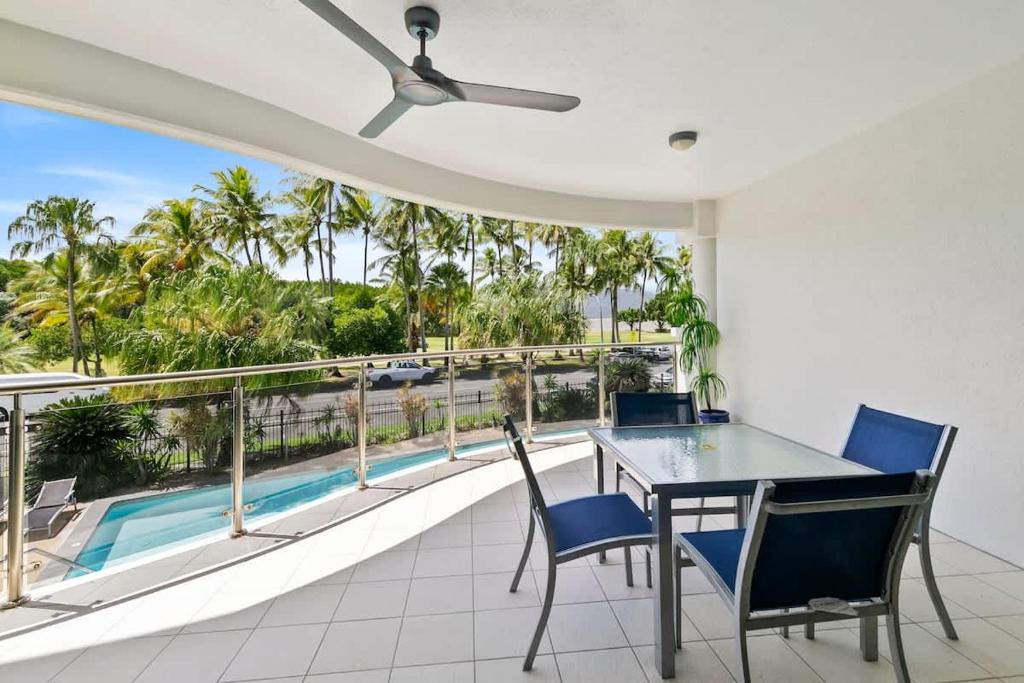 Cairns North Apartment | Whispering Palms - Poolside Escape on the Esplanade