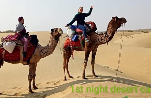 Amar Sagar Pol Other | 1st night desert camping