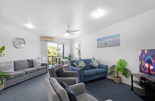 Torquay Apartment | 2-Bed Escape with Pool, Steps From Torquay Beach