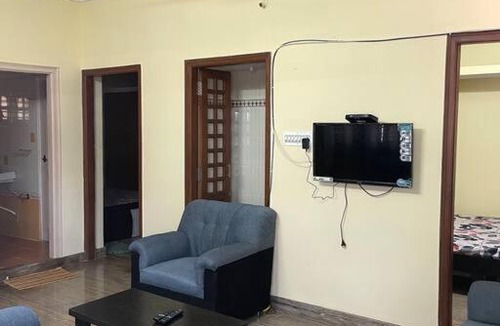 Panduranga Nagar Apartment | 2 - Bedroom Apartment with balcony beautiful view.