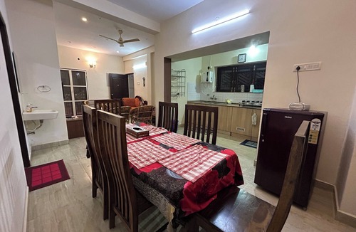 Vadanemelli Apartment | 2BHK rooms for family and friends at Kovalam with nearby backwater and beach.