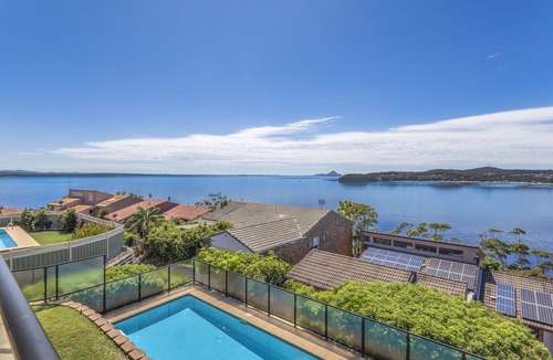 Salamander Bay House | Above and Beyond - Beautiful Home with Heated Pool and Views