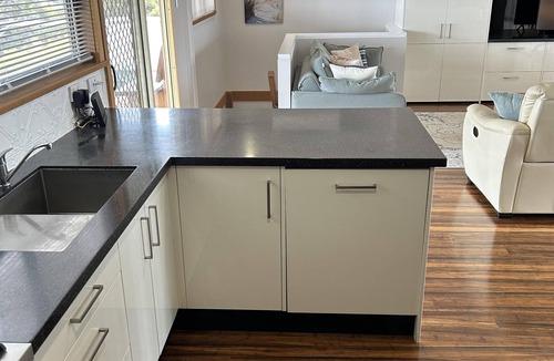 Marion Bay House | All Decked out - Large wide decks and breathtaking views are what 'ALL DECKED OUT' is all about. Take in the National Park in one direction, the beautiful inland lakes on sunset to the rear and Kangaroo Island over the ocean in the distance.