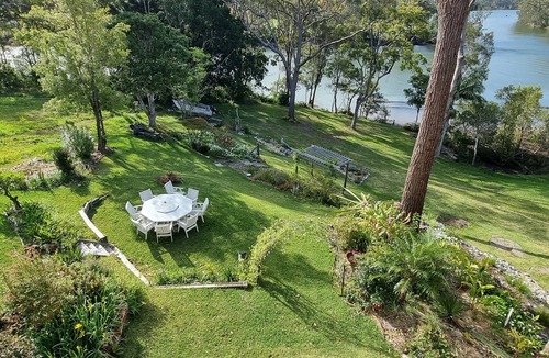 Urunga Apartment | Belle Vue-River front in Urunga-peaceful, amazing views, bird song. Small dog OK