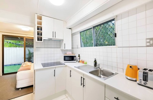 Coconut Grove House | Bluey Tiny House A frame Moments to Foreshore