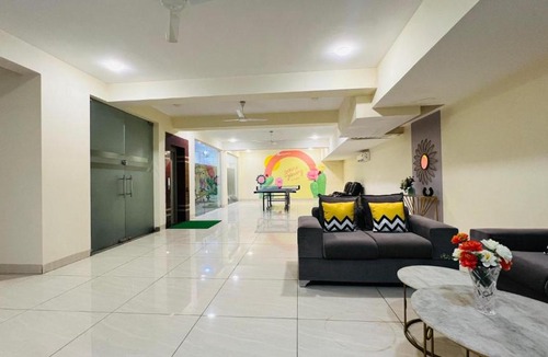 Gurugram Apartment | BluO Studio1 Golf Course Road, Gym, Balcony Garden