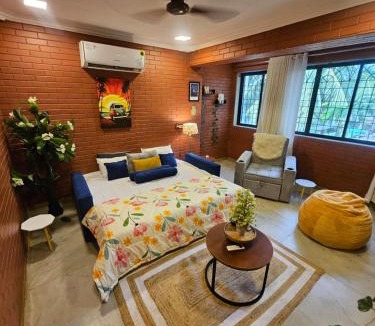 Santacruz West Apartment | Brick Maison 1BHK with Free Parking, Juhu Bandra