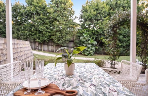 Little Mountain House | Caloundra Tropical Downstairs Stay - Pool & Garden