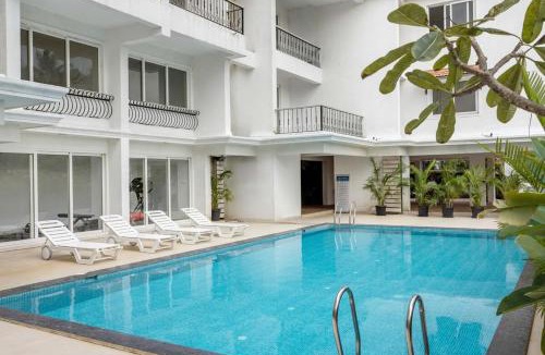 Pilerne Apartment | Casa De Solares- New 2BHK Apartment with Pool Candolim
