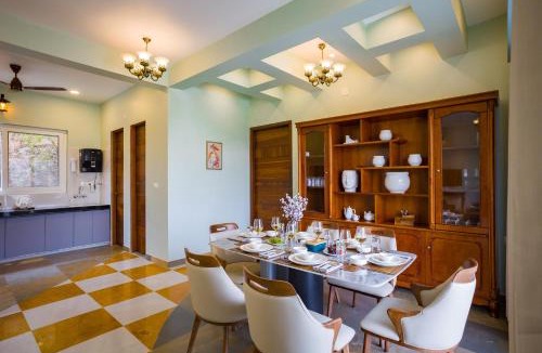 Bedla Villa | ELIVAAS Festiva Mansion - 3BHK with Pvt Pool, Garden & Scenic Views