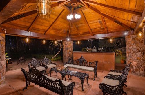 Faridabad Villa | ELIVAAS The Aravalli Reserve The Bliss Pet-Friendly Villa with Pool, Gazebo, Lawn and Jacuzzi