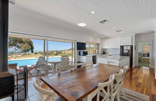 Waitpinga House | Encounter Blue | Swimming Pool with Views