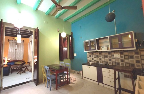 White Town House | French heritage house in white town
