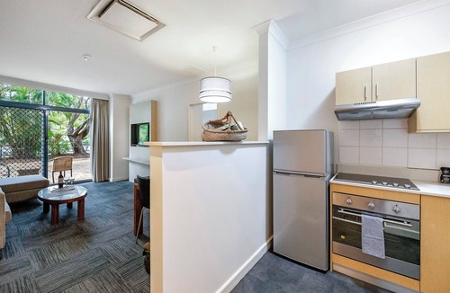 Darwin City Centre Apartment | Harbourside Escape w Pool and Leafy Alfresco Patio