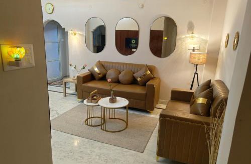 Banjara Hills Apartment | Hidden Gem - Private 1BHK, Fully Furnished Elegant Stay with Indoor Canopy & Fast Wi-Fi