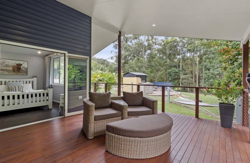 Moonee Beach House | Hiddleston Retreat is bright, modern & open plan accommodation