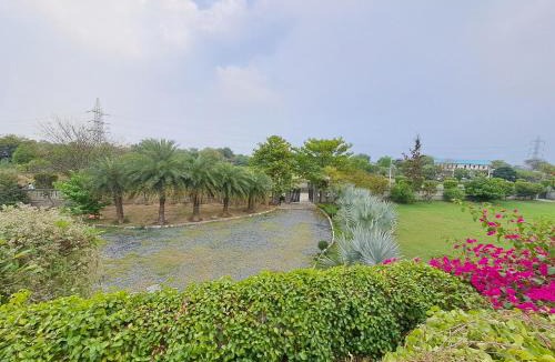 Faridabad House | Hostie Jacranda-3BHK Farm House 40Mins from Gurgaon-Delhi