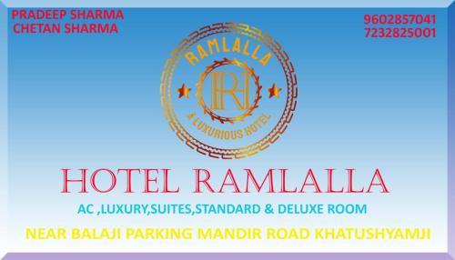 Khatu Hotel | Hotel Ramlalla