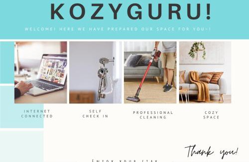 Moonee Ponds Apartment | KozyGuru | Moonee Ponds | Modern 1 Bed Apt Parking