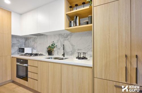 Moonee Ponds Apartment | KozyGuru | Moonee Ponds | Modern 1 Bed Apt Parking