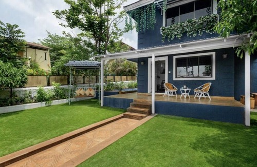 Parshwapuram Villa | La Maison Bleu Independent 3BHK Pvt Pool Villa - Lakhani Estates